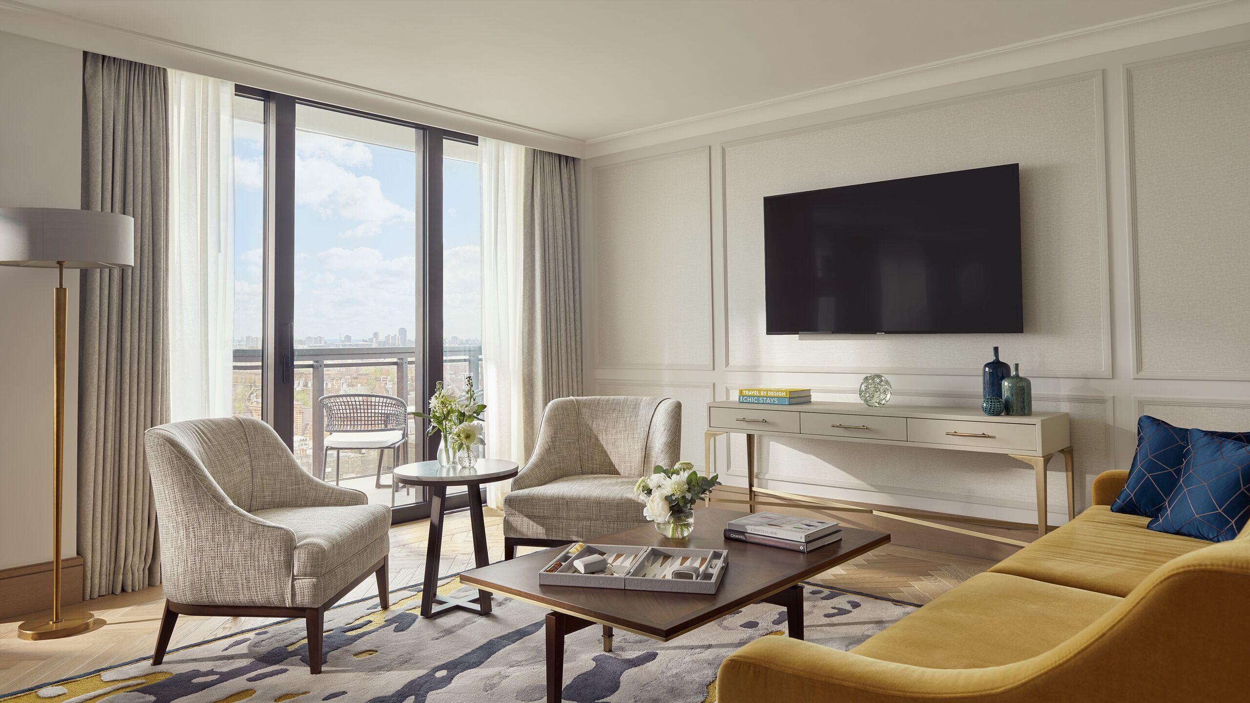 Jumeirah Carlton Tower Londen Buitenkant foto